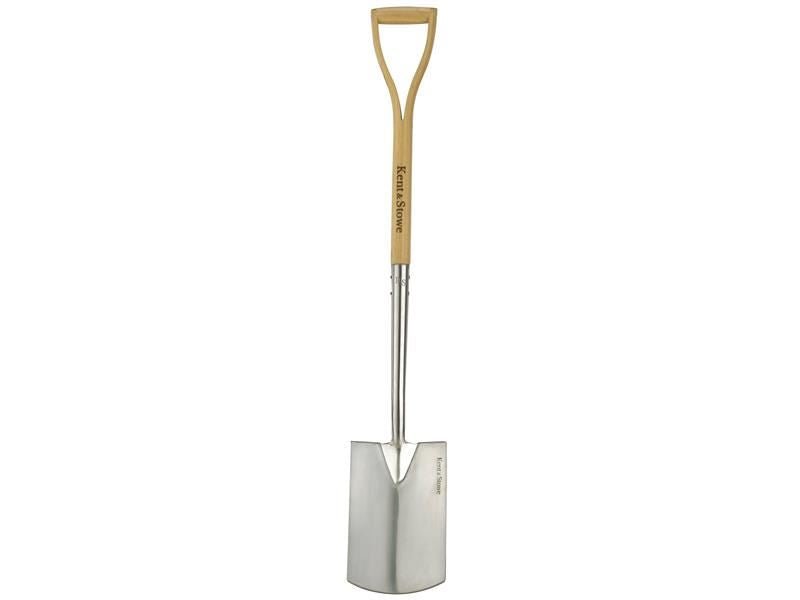 Kent & Stowe Stainless Steel Digging Spade, Fsc® Kent & Stowe