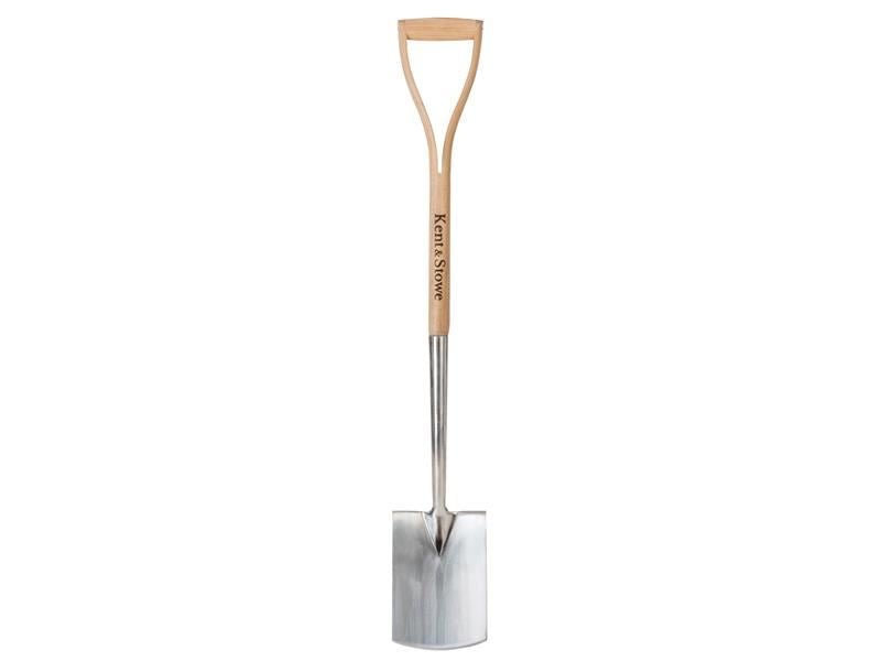 Kent & Stowe Stainless Steel Garden Life Digging Spade, Fsc® Kent & Stowe