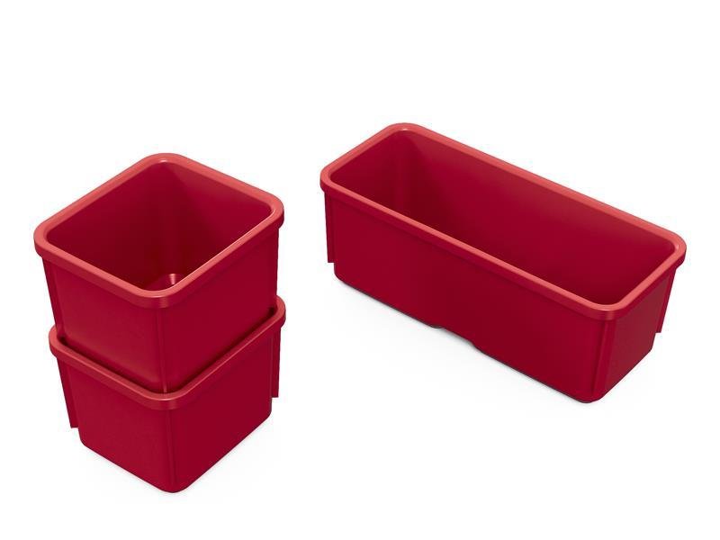 Keter 251491 Stack n Roll Modular Tool Box System With Wheels Keter