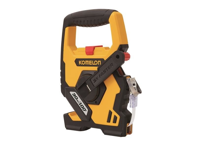 Komelon Contractor Long Tape 30m/100ft Width 13mm Komelon