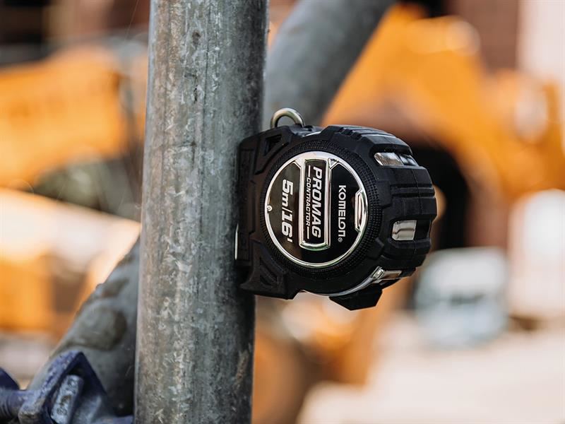 Komelon Contractor Magnetic Tape 5m/16ft Width 25mm Komelon