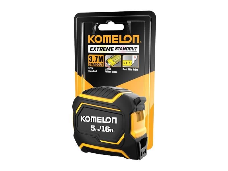 Komelon Extreme Stand-Out Pocket Tape 5m/16ft Width 32mm Komelon