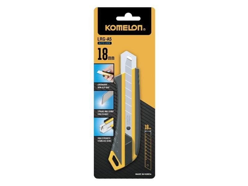 Komelon Lr-Ga5 Autolock Snap-Off Knife 18mm Komelon