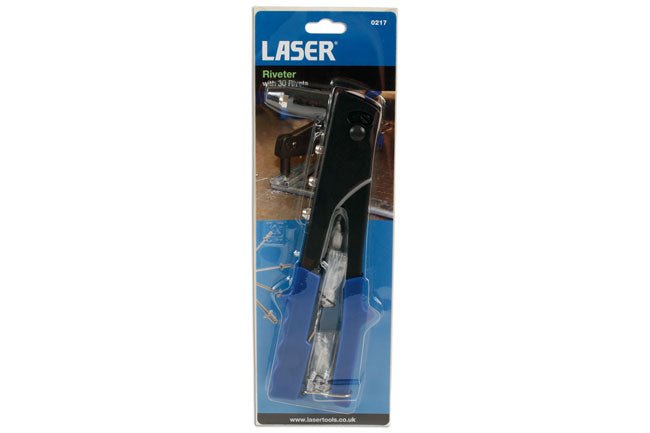 Laser Tools 0217 Standard Riveter with 30 Rivets Laser Tools