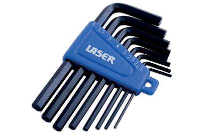Laser Tools 0268 Metric Hex Key Set 8pc Laser Tools