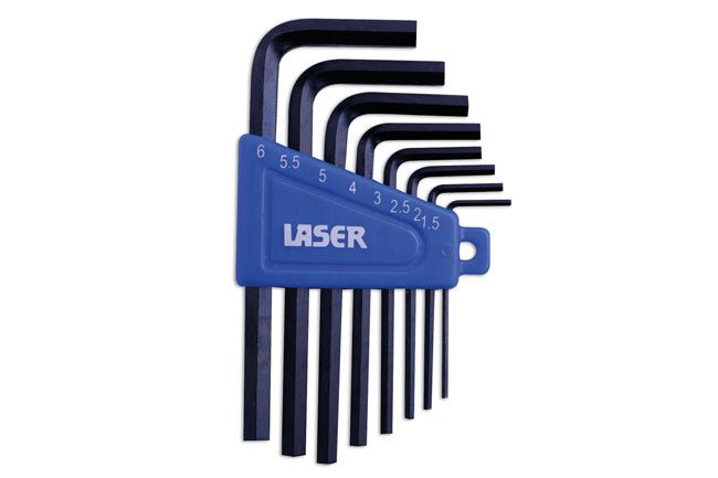 Laser Tools 0268 Metric Hex Key Set 8pc Laser Tools