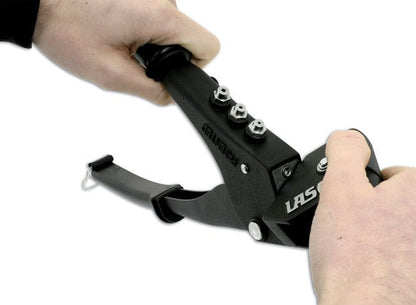 Laser Tools 0686 Swivel Head Standard Riveter with 30 Rivets Laser Tools