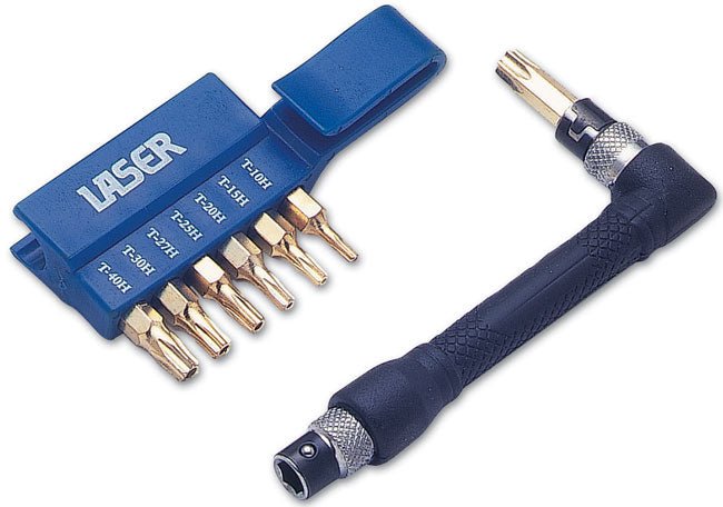 Laser Tools 1312 Star Bit Set 7pc Laser Tools