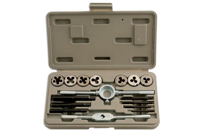 Laser Tools 1398 Metric Tap & Die Set 16pc Laser Tools