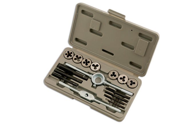 Laser Tools 1398 Metric Tap & Die Set 16pc Laser Tools