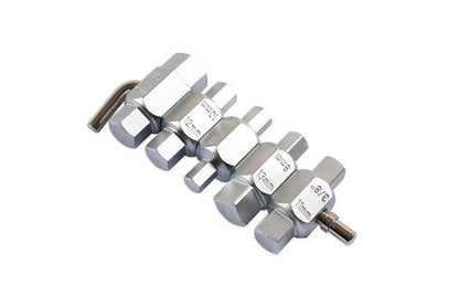 Laser Tools 1580 Drain Plug Key Set 5pc Laser Tools