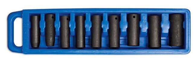 Laser Tools 1749 Deep Impact Socket Set 1/2"D 9pc Laser Tools