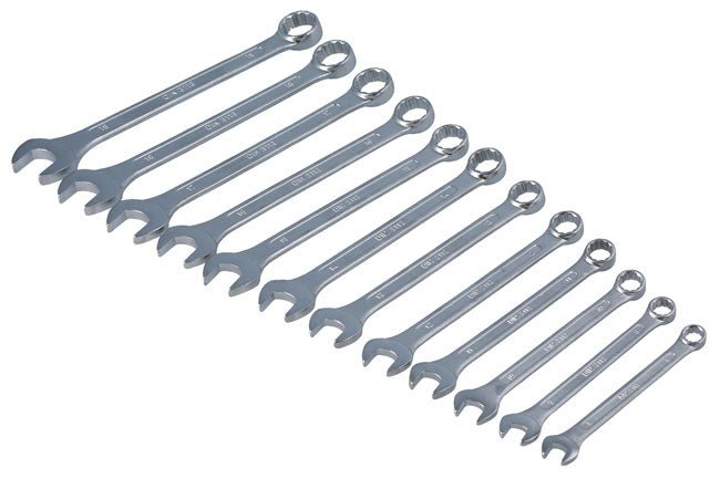 Laser Tools 1798 Combination Spanner Set 8 - 19mm 12pc Laser Tools