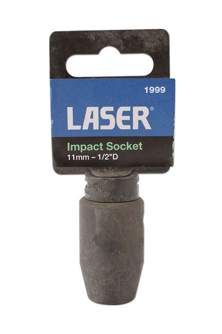 Laser Tools 1999 Impact Socket 1/2"D 11mm Laser Tools