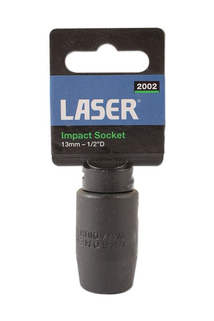 Laser Tools 2002 Impact Socket 1/2"D 13mm Laser Tools