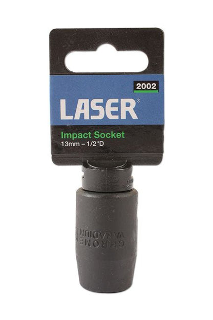 Laser Tools 2002 Impact Socket 1/2"D 13mm Laser Tools