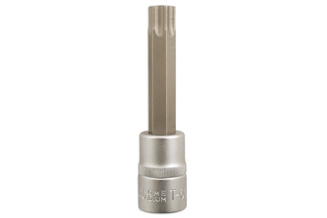 Laser Tools 2112 Long Series Star Socket Bit 1/2"D T60 Laser Tools