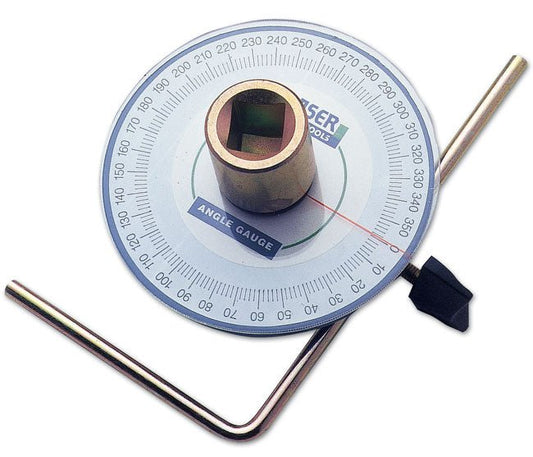 Laser Tools 2245 Torque Angle Gauge 85mm 1/2"D Laser Tools