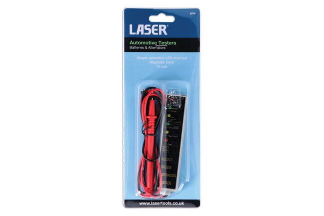 Laser Tools 2274 Battery & Alternator Tester Laser Tools
