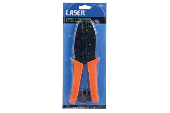 Laser Tools 2380 Ratchet Crimping Pliers Laser Tools