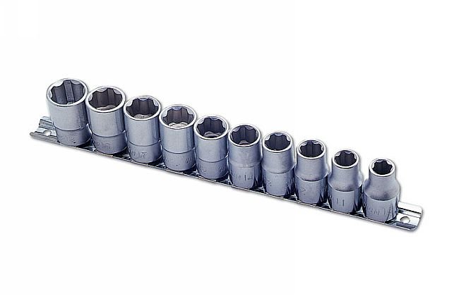 Laser Tools 2384 Socket Set Pozitiv-Lock 1/2"D 10pc Laser Tools