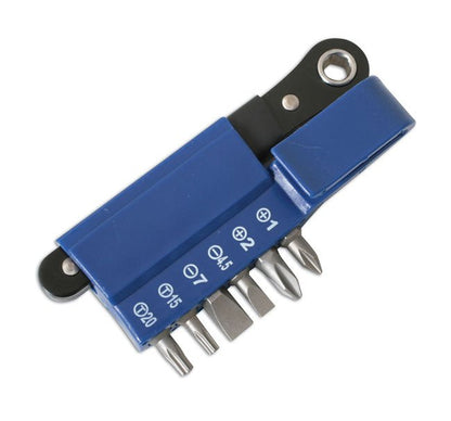 Laser Tools 2562 Mini Ratchet Bit Set 7pc Laser Tools