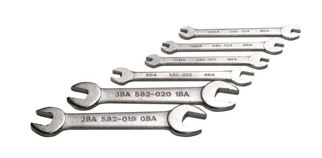 Laser Tools 2680 BA Spanner Set 6pc Laser Tools
