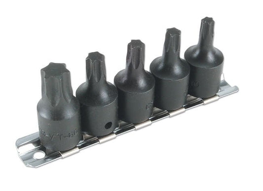 Laser Tools 2983 Star Socket Bit Set 3/8"D 5pc Laser Tools