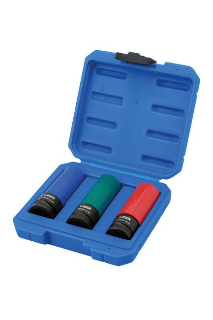 Laser Tools 3039 Wheel Nut Set 1/2"D 3pc Laser Tools