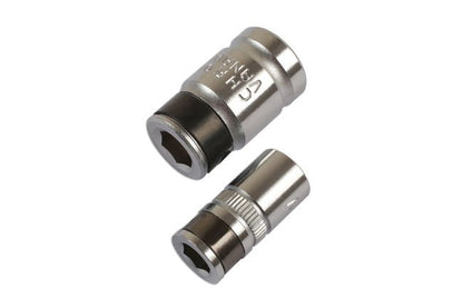 Laser Tools 3137 Bit Holder Set 1/4"D, 3/8"D 2pc Laser Tools