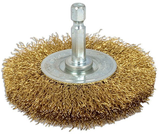 Laser Tools 3146 Flat Brush with Quick Chuck 75mm Laser Tools