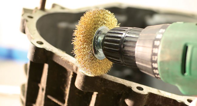 Laser Tools 3146 Flat Brush with Quick Chuck 75mm Laser Tools