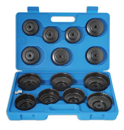 Laser Tools 3222 Oil Filter Wrench Set 15pc Laser Tools