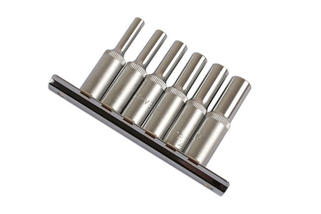 Laser Tools 3225 Deep Star Socket Set 1/4"D 6pc Laser Tools