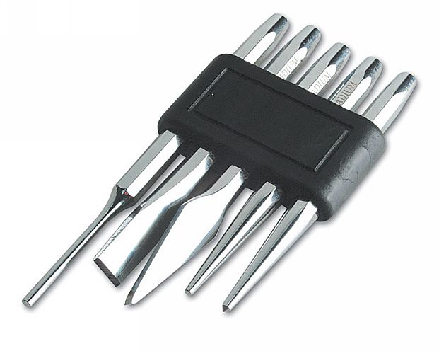 Laser Tools 3230 Punch and Chisel Set 5pc Laser Tools