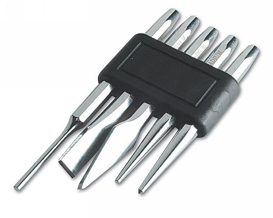 Laser Tools 3230 Punch and Chisel Set 5pc Laser Tools