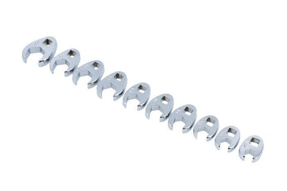Laser Tools 3282 Crows Foot Wrench Set 3/8"D 10pc Laser Tools