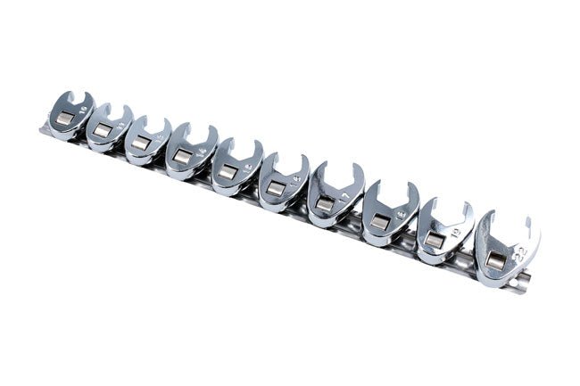 Laser Tools 3282 Crows Foot Wrench Set 3/8"D 10pc Laser Tools