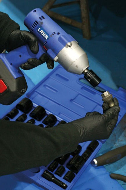 Laser Tools 3288 Impact Socket Set 3/8"D, 1/2"D 37pc Laser Tools