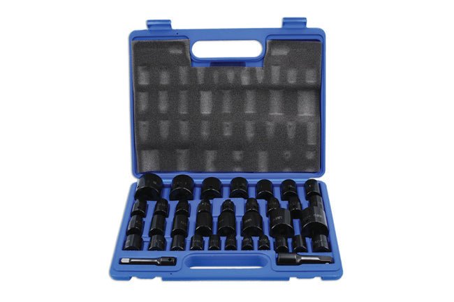Laser Tools 3288 Impact Socket Set 3/8"D, 1/2"D 37pc Laser Tools
