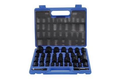 Laser Tools 3288 Impact Socket Set 3/8"D, 1/2"D 37pc Laser Tools