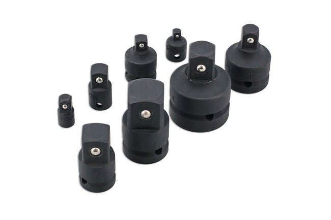 Laser Tools 3309 Impact Square Drive Adaptor Set 8pc Laser Tools