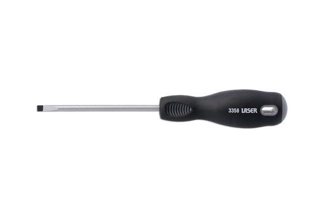 Laser Tools 3358 Flat Screwdriver 5mm x 100mm Laser Tools