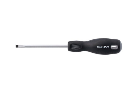 Laser Tools 3358 Flat Screwdriver 5mm x 100mm Laser Tools