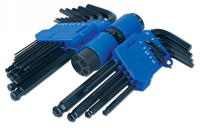 Laser Tools 3383 Ball End Metric & Imperial Hex Key Set 22pc Laser Tools