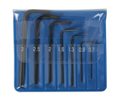 Laser Tools 3403 Miniature Hex Key Set 7pc Laser Tools