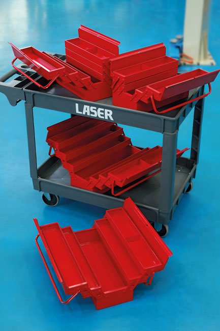 Laser Tools 3486 Tool Box - 7 Tray 425mm (17") Laser Tools