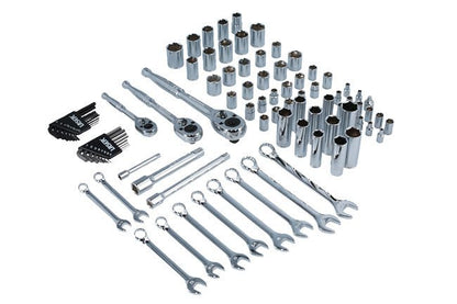 Laser Tools 3500 Socket and Spanner Set AF/Metric 1/4"D, 3/8"D, 1/2"D 89pc Laser Tools