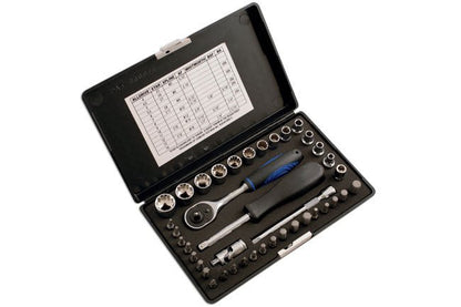 Laser Tools 3568 Alldrive Socket & Bit Set 1/4"D 40pc Laser Tools