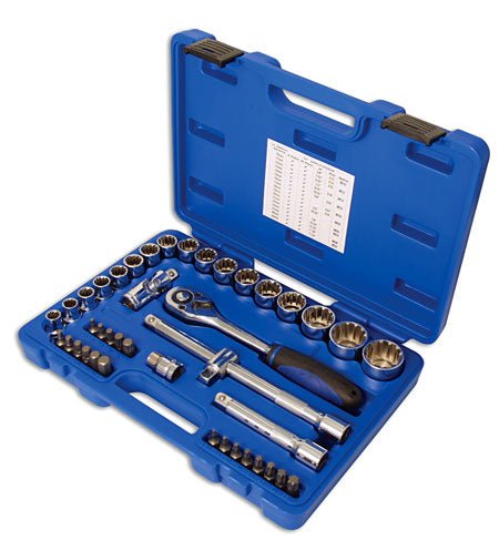 Laser Tools 3571 Alldrive Socket Set 1/2"D 42pc Laser Tools